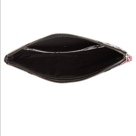 Zadig & Voltaire Uma Stars Circus Wristlet Silver - Picture 10 of 11